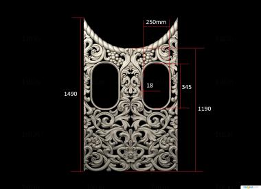 Gates (CV_0130) 3D model for CNC machine