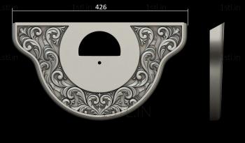 Clocks (CH_0055) 3D model for CNC machine