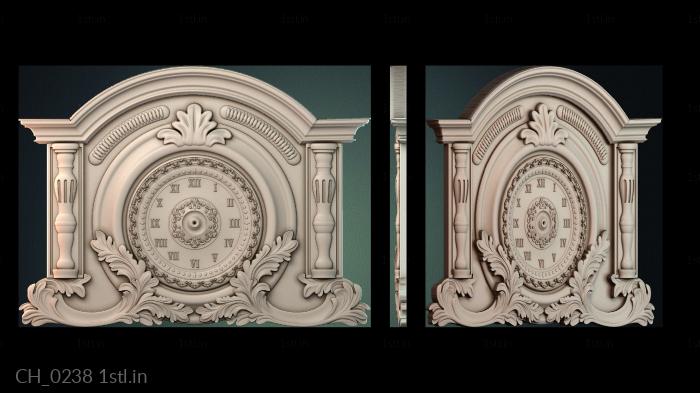 घड़ियों (CH_0238) सीएनसी मशीन के लिए 3D मॉडल