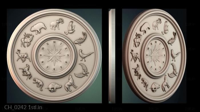 घड़ियों (CH_0242) सीएनसी मशीन के लिए 3D मॉडल