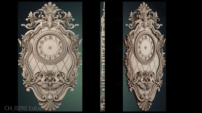 घड़ियों (CH_0290) सीएनसी मशीन के लिए 3D मॉडल