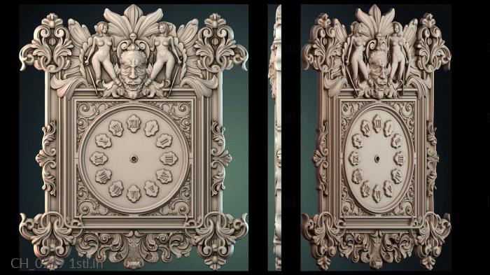 घड़ियों (CH_0299) सीएनसी मशीन के लिए 3D मॉडल