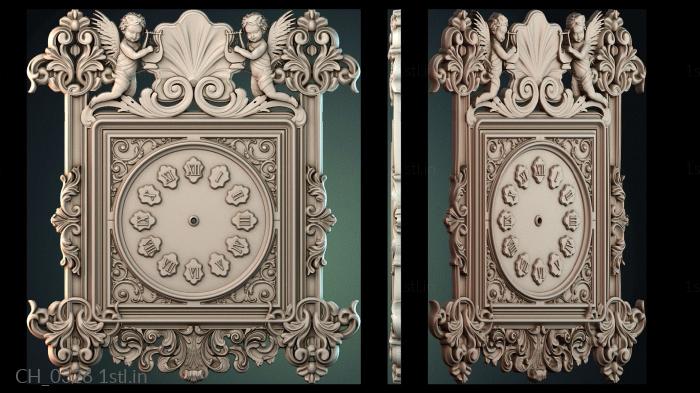 घड़ियों (CH_0326) सीएनसी मशीन के लिए 3D मॉडल