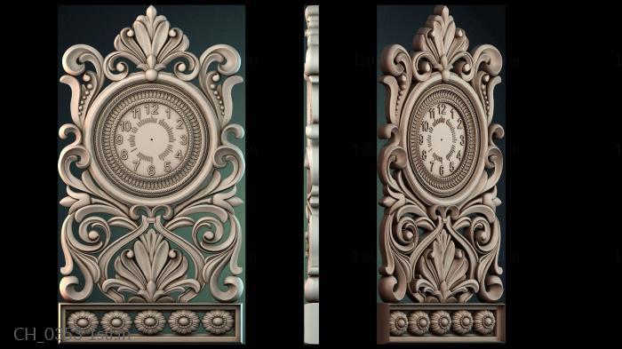 Clocks (CH_0353) 3D model for CNC machine