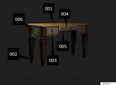 Consoles (KN_0209) 3D model for CNC machine