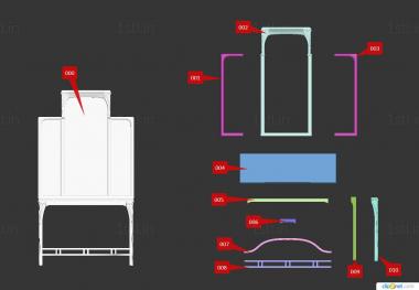 Consoles (KN_0220) 3D model for CNC machine