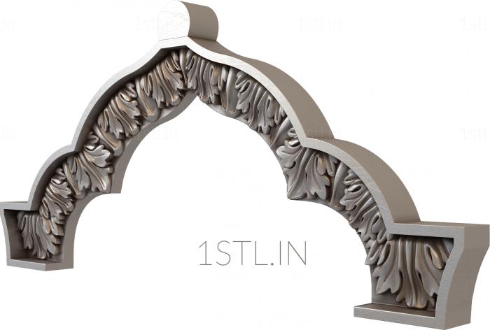 Church decor (DCR_0017) 3D model for CNC machine
