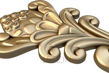 Church decor (DCR_0029) 3D model for CNC machine