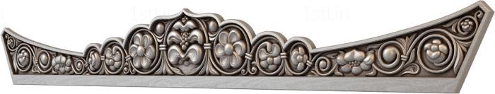 Church decor (DCR_0046) 3D model for CNC machine
