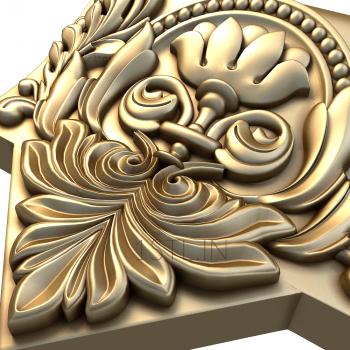 Church decor (DCR_0074) 3D model for CNC machine