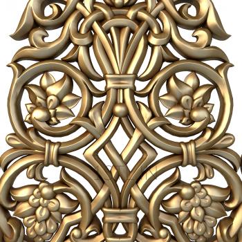 Church decor (DCR_0076) 3D model for CNC machine