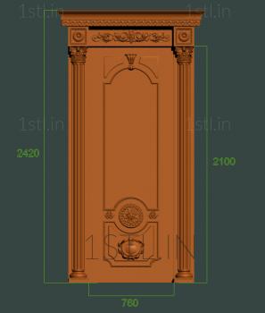 दरवाजे (DVR_0364) सीएनसी मशीन के लिए 3D मॉडल