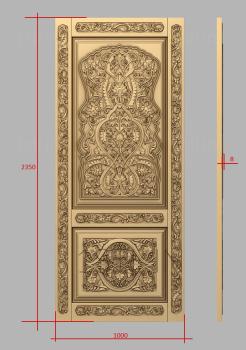 Doors (DVR_0372) 3D model for CNC machine