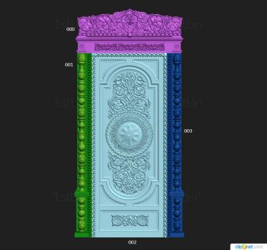 Doors (DVR_0389) 3D model for CNC machine