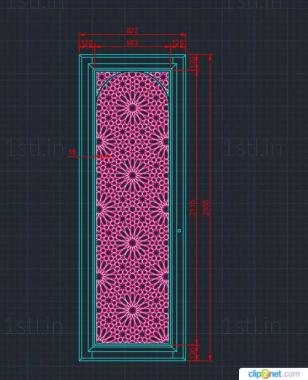 Doors (DVR_0393) 3D model for CNC machine