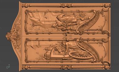 Doors (DVR_0440) 3D model for CNC machine