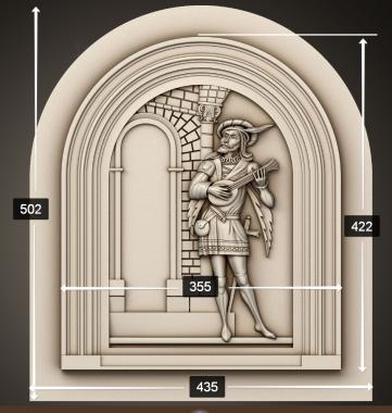 Doors (DVR_0441) 3D model for CNC machine