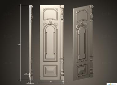 Doors (DVR_0446) 3D model for CNC machine