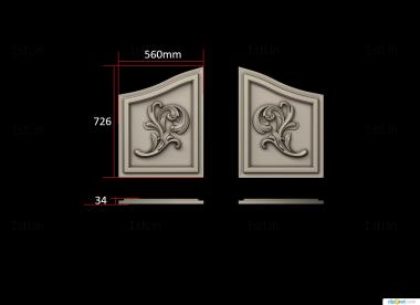 Doors (DVR_0454) 3D model for CNC machine