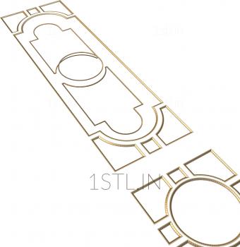 Door covers (DVN_0003) 3D model for CNC machine