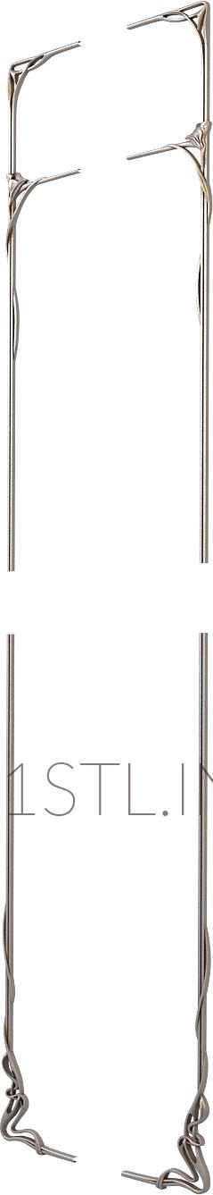 Door covers (DVN_0047) 3D model for CNC machine