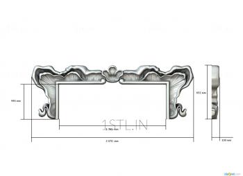 Door covers (DVN_0172) 3D model for CNC machine