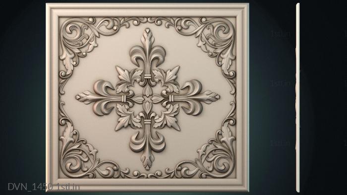 Door covers (DVN_1450) 3D model for CNC machine