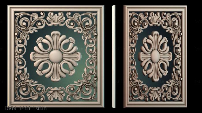 Door covers (DVN_1461) 3D model for CNC machine