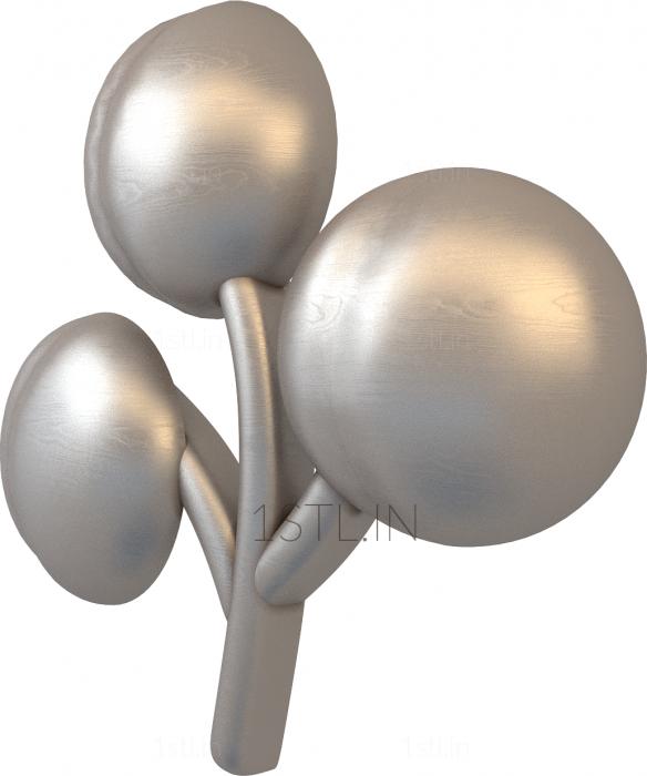 Element (OEL_0013) 3D model for CNC machine