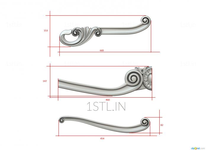 Element (OEL_0118) 3D model for CNC machine