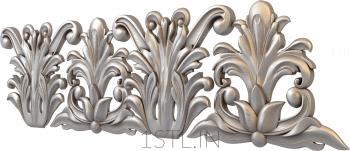 Frieze (FRZ_0016-1) 3D model for CNC machine