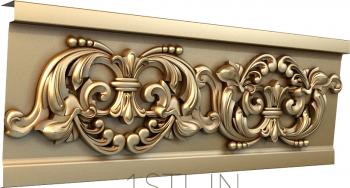 Frieze (FRZ_0031-1) 3D model for CNC machine