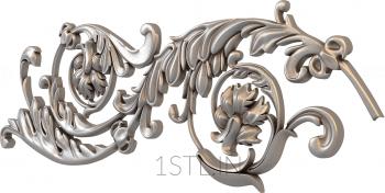 Frieze (FRZ_0035-1) 3D model for CNC machine