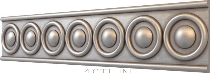 Frieze (FRZ_0064-9) 3D model for CNC machine
