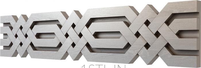 Frieze (FRZ_0127-9) 3D model for CNC machine