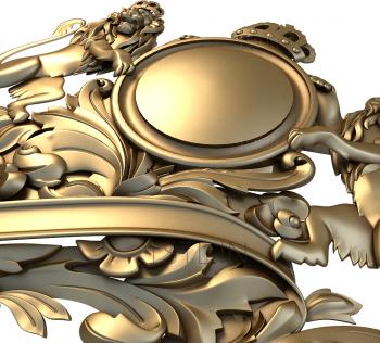 Coat of arms (GR_0013) 3D model for CNC machine