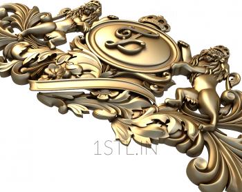 Coat of arms (GR_0218) 3D model for CNC machine