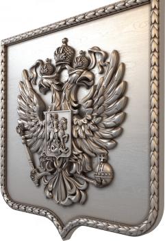 Coat of arms (GR_0224) 3D model for CNC machine