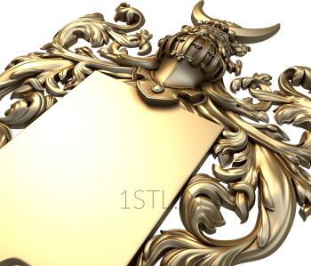 Coat of arms (GR_0232) 3D model for CNC machine