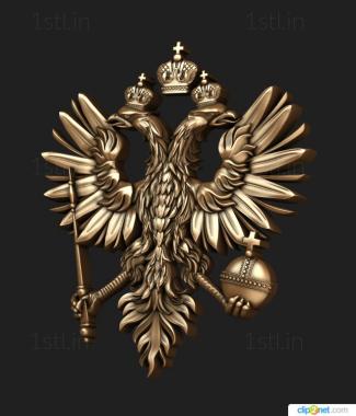 Coat of arms (GR_0416) 3D model for CNC machine