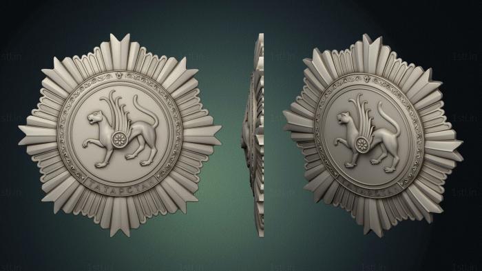 Coat of arms (GR_0470) 3D model for CNC machine