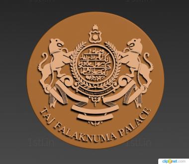 Coat of arms (GR_0472) 3D model for CNC machine