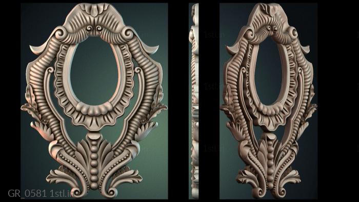 राज्य - चिह्न (GR_0581) सीएनसी मशीन के लिए 3D मॉडल