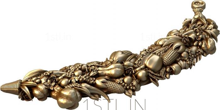 Garland (GRL_0007) 3D model for CNC machine