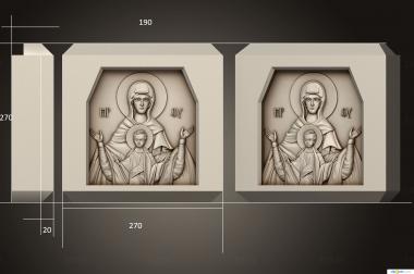 Icons (IK_2012) 3D model for CNC machine