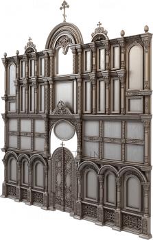 Iconostasis (IKN_0037) 3D model for CNC machine