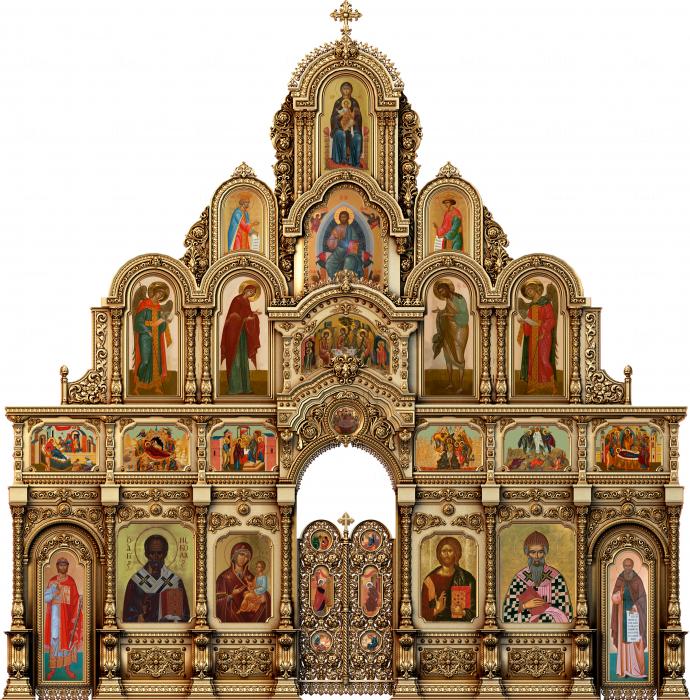 Iconostasis (IKN_0045) 3D model for CNC machine