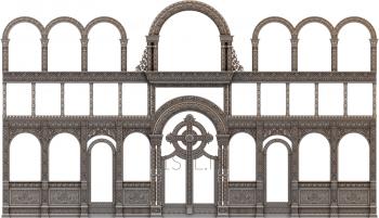 Iconostasis (IKN_0048) 3D model for CNC machine