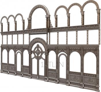 Iconostasis (IKN_0048) 3D model for CNC machine