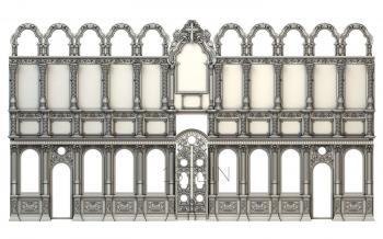 Iconostasis (IKN_0059) 3D model for CNC machine